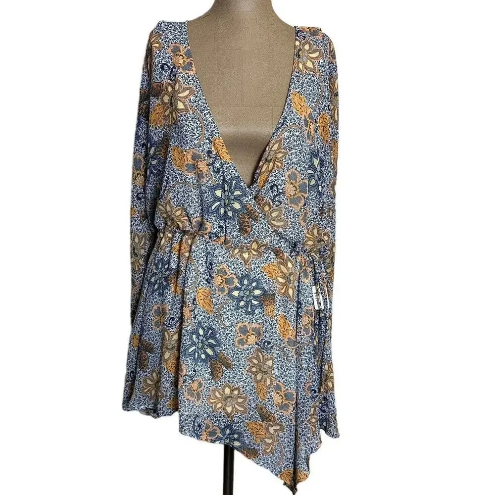 Free People Mini Dress Teegan Floral